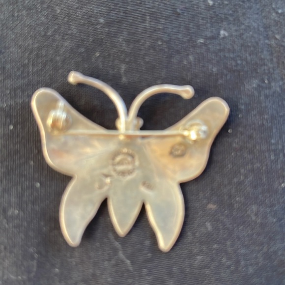 Vintage Butterfly Brooch Pin - Picture 2 of 3